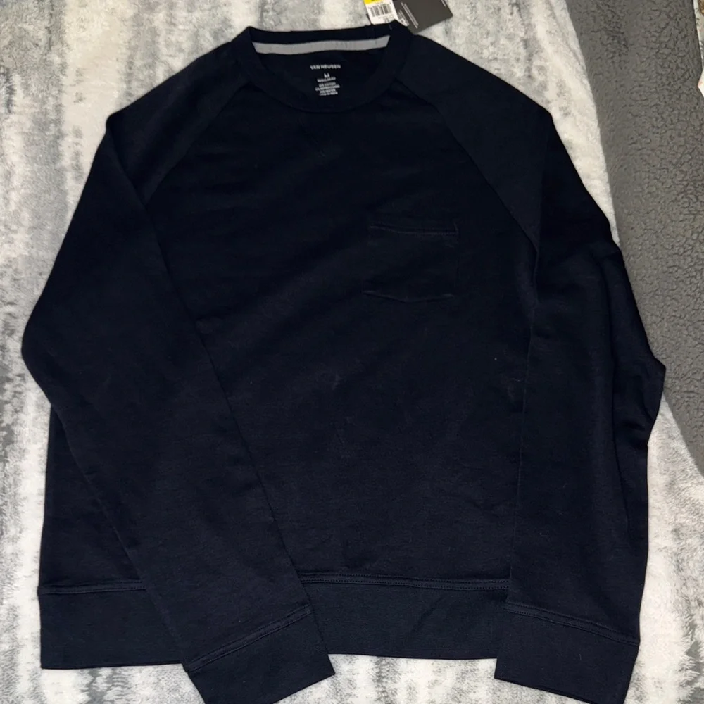 Van Heusen Dark Blue Crewneck‎ Sweater